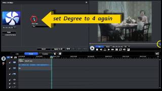 How to Create A Censor Blur PowerDirector 8 Tutorial [upl. by Gittle647]