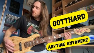 Gotthard  Anytime Anywhere Bass Cover [upl. by Behlke]