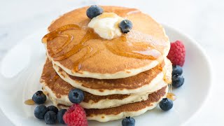 Easy Fluffy Pancakes Recipe [upl. by Ury]