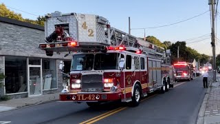 Thornwood 125th anniversary parade Ossining Fire department [upl. by Hbahsur]