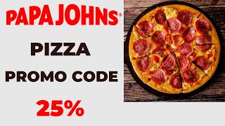 papa johns pizza coupon code I papa johns pizza promo code [upl. by Ahseinar]