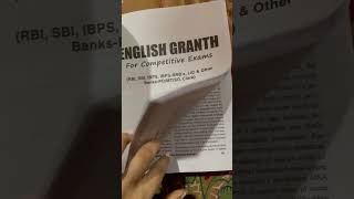 English Granth book Review  Banking Exam English Best Book by Nimisha Bansal  English Granth [upl. by Leyameg]