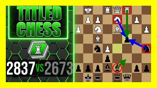 French Defense Advance Variation Paulsen Attack  Blitz  Titled Chess [upl. by Idoc]