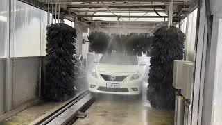 Chiama tunnel wash at autobase car wash [upl. by Eelra]