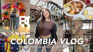 travel with me to Colombia 🇨🇴 surprising my grandma for her 80th birthday delicious food family [upl. by Lengel]