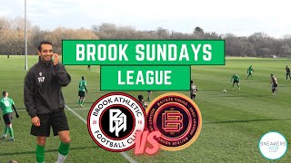 CHAOS IN FIRST GAME IN 2024  BROOK vs BAITEZE  SUNDAY LEAGUE FOOTBALL [upl. by Dagall]