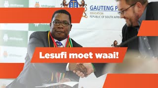 Panyaza Lesufi se antiAfrikaans en antiAfrikaneragenda [upl. by Asiralc878]