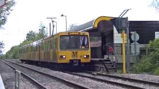 Tyne and Wear Metro  Metrocars 4005 and 4088 at Howdon [upl. by Oivatco]