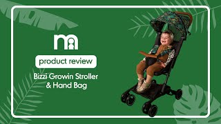 Mothercare  Product Review Bizzi Growin Stroller amp Hand Bag [upl. by Yelhs]