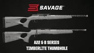 Timberlite Thumbhole  A22 amp BSeries Timberlite Thumbhole  Timber Series from Savage [upl. by Maro]