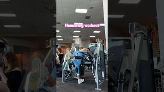 Hamstring curls on a leg curl machine ✨ hamstrings legs gymworkout gymmotivation short [upl. by Ailhad]