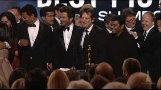 Slumdog Millionaire Wins Best Picture 2009 Oscars [upl. by Naiviv]