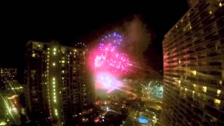 aloha friday fireworks from the ilikai hotel waikiki hawaii [upl. by Luba]