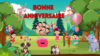 Happy Birthday Song in French [upl. by Haida]