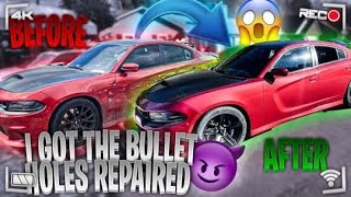 I GOT THE 22 BULLET HOLES ON MY STOLEN SRT 392 REPAIRED ROAD TO RECOVERY EP 5 NO MORE HOLES [upl. by Aramoj]