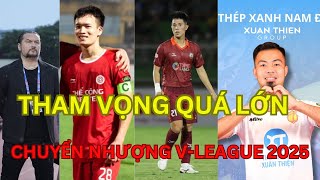 Chuyển nhượng vleague 2025 tham vọng quá lớn [upl. by Renny]