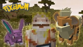 CATCHING OUR FIRST POKÉMON  Pokémon in Minecraft Pixélmon  EP01 [upl. by Trescha480]