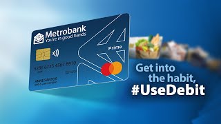 Get into the habit with Metrobank Prime Debit Mastercard® [upl. by Conal]