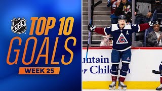 Top 10 Goals from Week 25 202324 NHL Season [upl. by Dulcinea177]