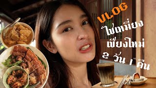 Chiang Mai Vlog เที่ยวหาของกินที่เมืองเชียงใหม่ 2 วัน 1 คืน ไปดอยม่อนแจ่มแบบงงๆ  BabyYogurt [upl. by Sesilu54]