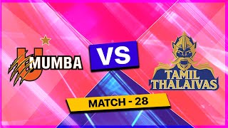 🔴 Live U Mumba vs Tamil Thalaivas Live  MUM vs TAM Live  Pro Kabaddi League Live Match Today [upl. by Adnawuj246]