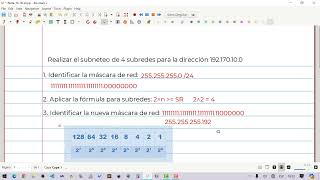 Subneteo de redes clase C [upl. by Auqenehs654]