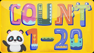 Number song learn count 120  Counting numbers song nursery rhymes [upl. by Nosmirc]