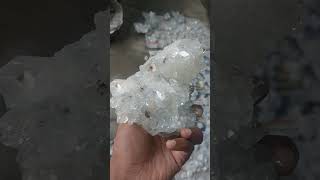 clear pointed Apophyllite [upl. by Ellenrahc]