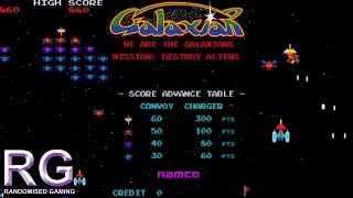 Galaxian  Arcade Version Gameplay [upl. by Kieran]