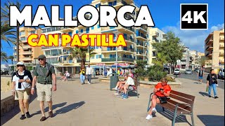 Mallorca Majorca Can Pastilla Morning Walk 4K [upl. by Namqul]