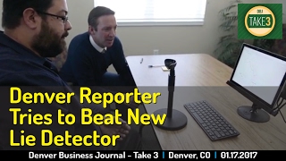 Lie Detector Exposes Denver Reporters Lies by His Eyes [upl. by Leidgam184]