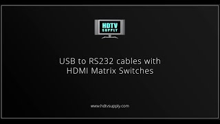 Prolific VS FTDI USB Serial Converter For HDMI Matrix Switches [upl. by Hoskinson]