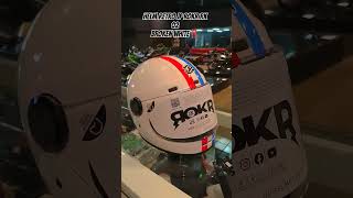 For Sale ‼️ Helm Retro JP ROKR RK 02 BROKEN WHITE [upl. by Malilliw895]