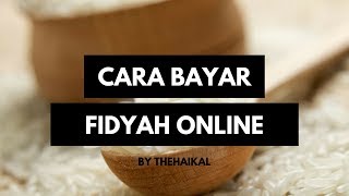 Cara Bayar Fidyah Secara Online [upl. by Lorrin]