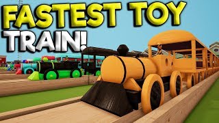 WORLDS FASTEST TOY TRAIN amp HUGE UPDATE  Tracks  The Train Set Game Gameplay  Toy Trains [upl. by Jeane]