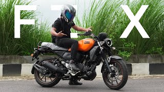 YAMAHA FZX 2021  In Depth Review  Retro Yet Modern [upl. by Pazit754]