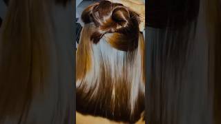 Natural brown hair dye for hair growth 4Kshortvideo mehndi [upl. by Annahsat332]