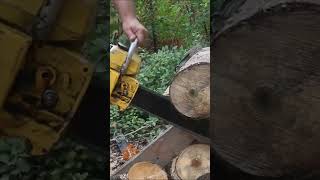 vintagechainsaw chainsaw 1010 portedchainsaw [upl. by Anilys700]