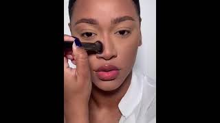 How to contour your nose  simple way to contour and snatch your nose alzzkhanom makeupbytammi [upl. by Jago348]