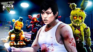 Freddy ရဲ့ Pizza ဆိုင်ထဲမှာ ငါးညအသက်ရှင်ခဲ့တယ်  Five Nights at Freddys in GTA V  SMART On Live [upl. by Binni]