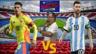 Partido Colombia vs Argentina eliminatoria mundial 2026 [upl. by Groos]