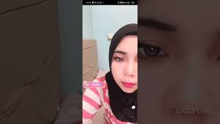 cewek hijab goyang ebot live [upl. by Eki]