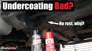 How to make Rubberized Undercoating last with NO RUST spray with Fluid Film  AnthonyJ350 [upl. by Ogu570]