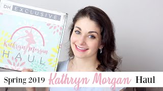 Spring 2019 Kathryn Morgan Haul [upl. by Knowling83]