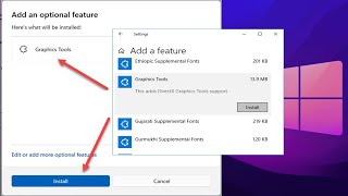 How To Install DirectX Graphics Tools In Windows 10 [upl. by Hsirt]