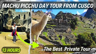 👉 1 DAY TOUR TO MACHUPICCHU FROM CUSCO with Private Tour Guide [upl. by Rapp]