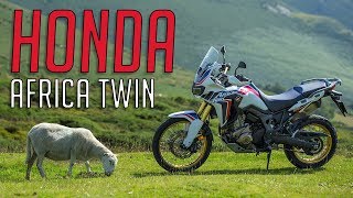 2018 Honda CRF1000L Africa Twin  First Ride amp Review [upl. by Noiram]