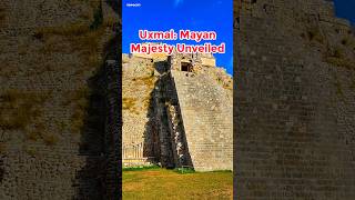 UNESCO World Heritage Sites Uxmal Pyramid Yucatán Mexico shorts unescoworldheritage [upl. by Dlarej]