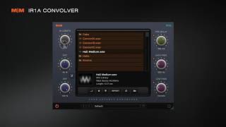 Mellowmuse IR1A Convolver [upl. by Czarra]