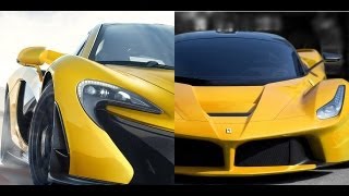 McLaren P1 vs Ferrari LaFerrari vs Porsche 918 Spyder  VIR Lap  Forza Motorsport [upl. by Hibbs]